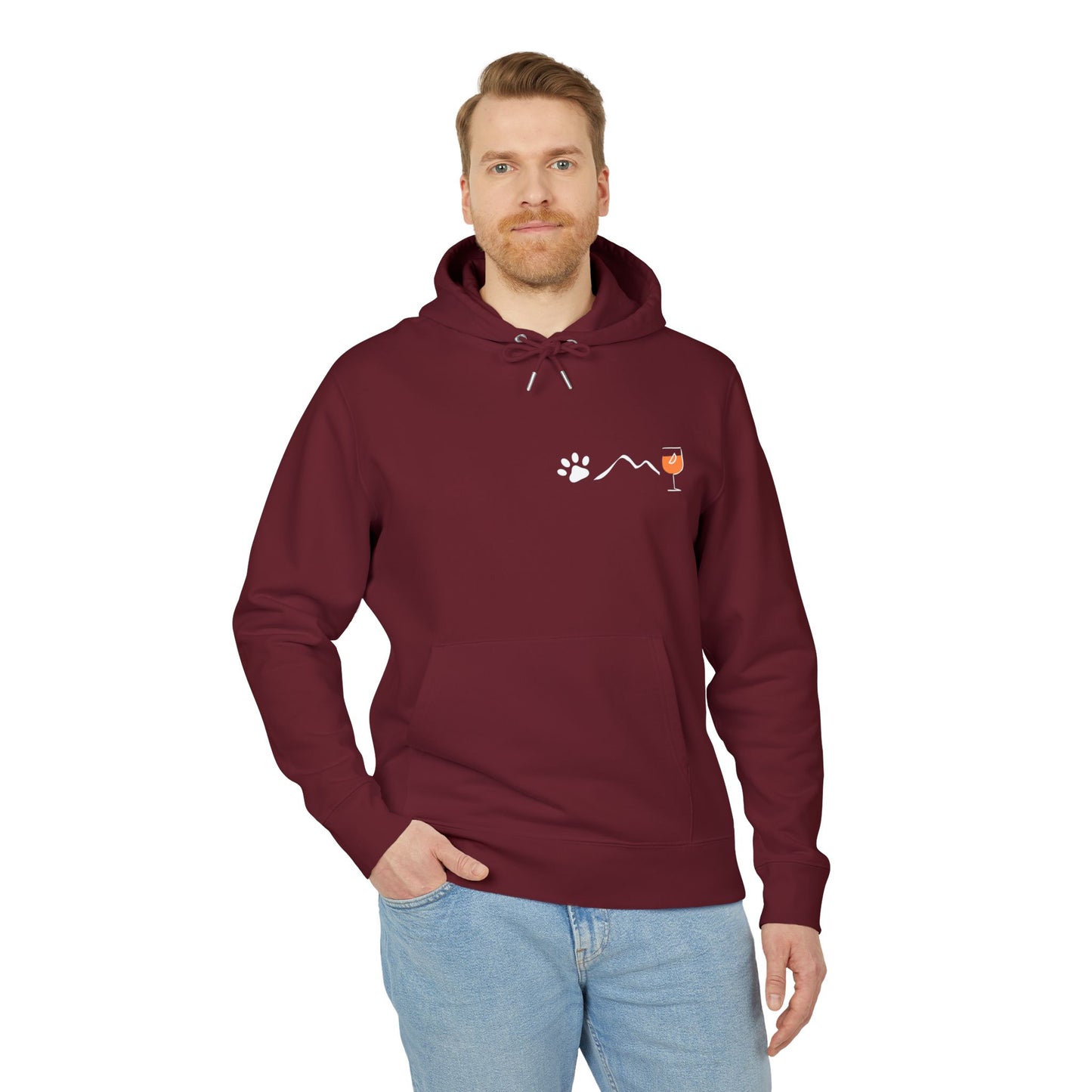 Unisex Hoodie - Dogs, Mountains & Aperol