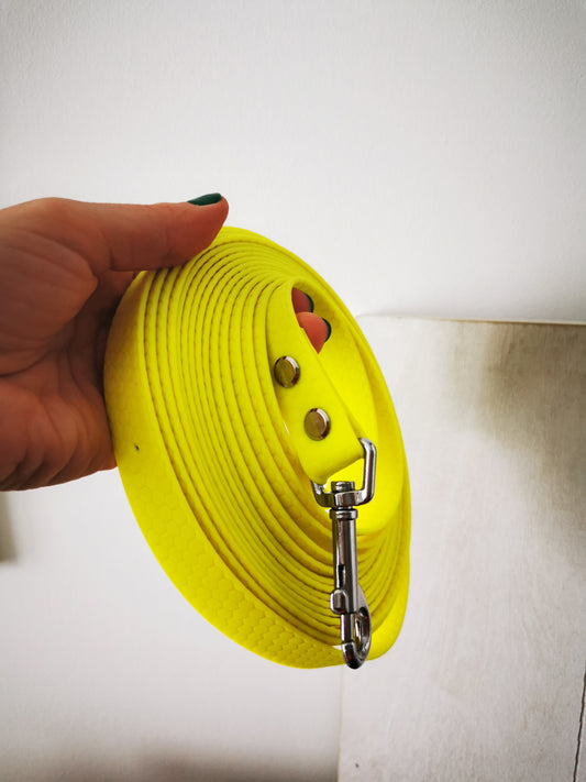 Schleppleine 3m 19mm Breite Neon Gelb